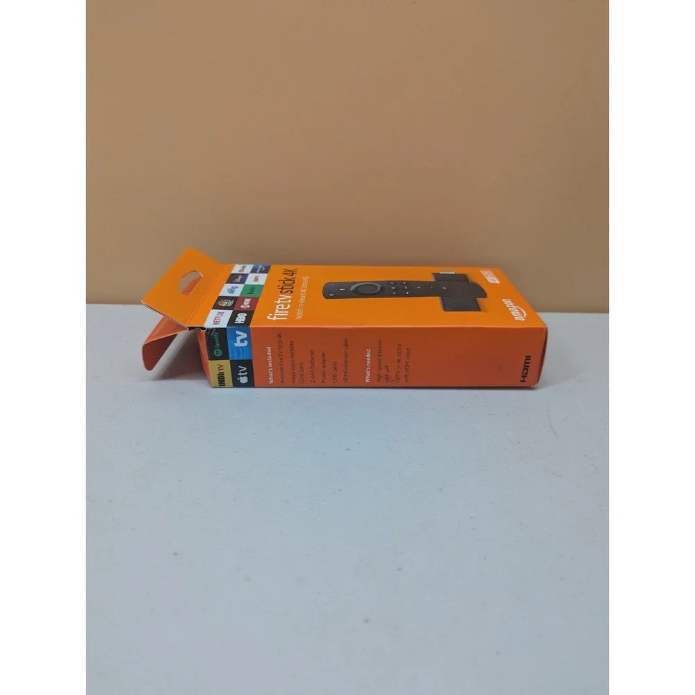 Amazon Fire TV Stick 4K UHD Streaming Media Player with Alexa Remote Plug Play - Picture 3 of 7
